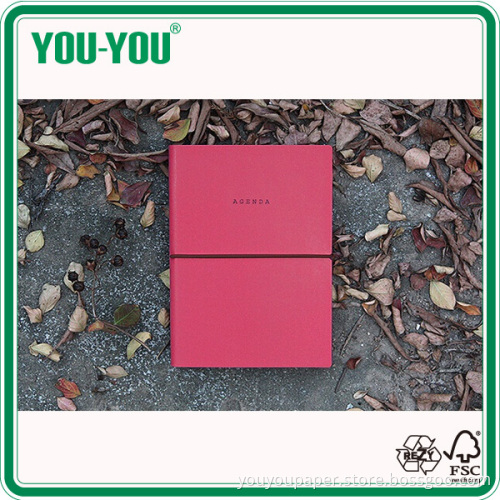 Leather Notebook with Elastic Band